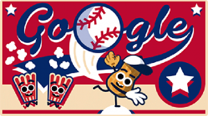 Cartoon Baseball Swing