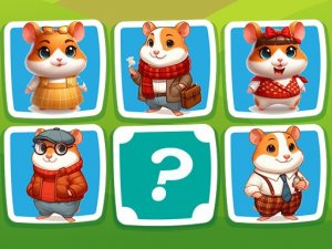 Hamster Memory Pairs Puzzle