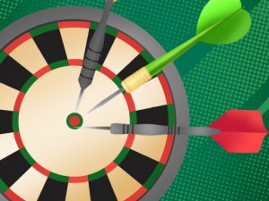 Apple Slicer Darts Arcade