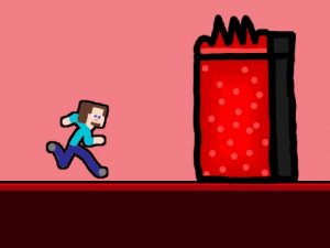 Steveman Lava World Adventure