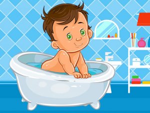 Baby Bath Jigsaw Puzzle