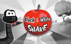 Black & White Snake: Classic Arcade Puzzle Game