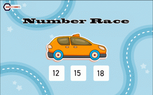 Number Race: Pattern Puzzle Game