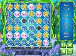 Sea Life Puzzle Match