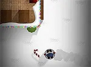 Snow Disc Christmas Reaction Game