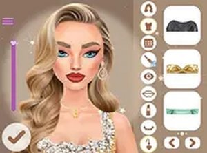 New Year's Eve Makeup Dress Up